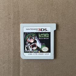 Luigi's Mansion: Dark Moon Nintendo 3DS