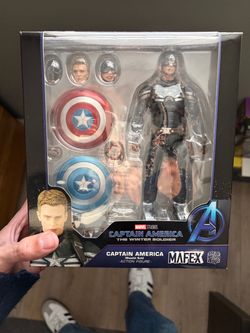 Mafex Captain America the winter soldier stealth suit