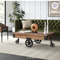 Solid Wood Coffee Table $250 Or Best Offer (Original $800+)