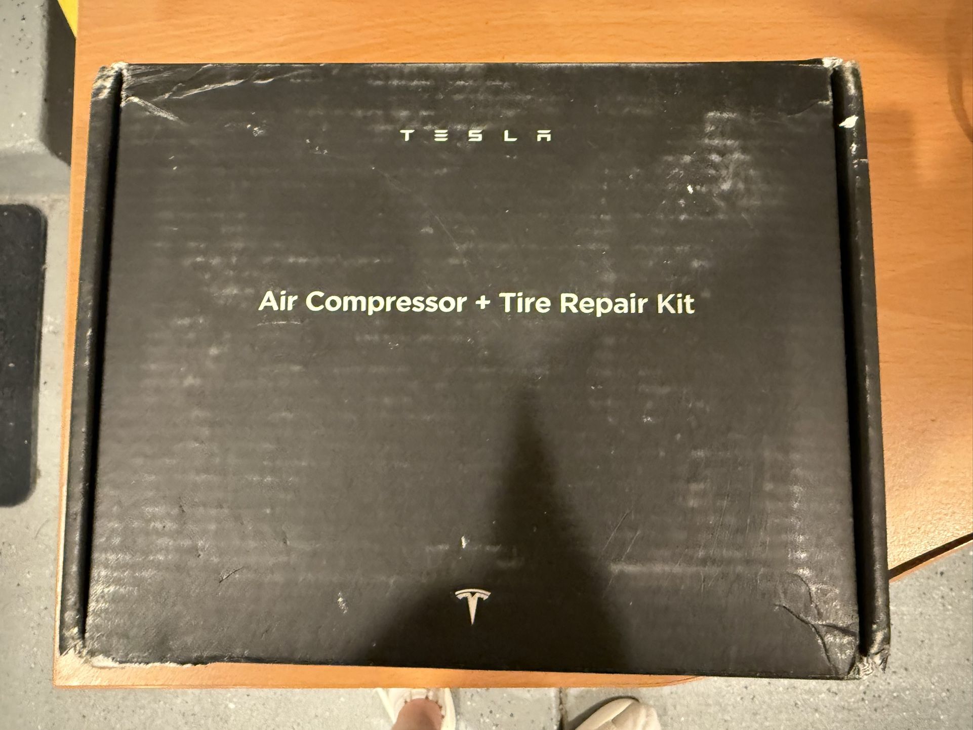 Tesla Air Compressor And Tire Repair Kit