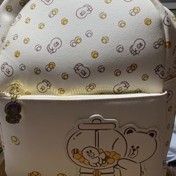 Line friends Brown & Friends Gumball Mini Backpack