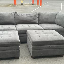 Sectional Modular Couch Sofá (Free Delivery)🚚 