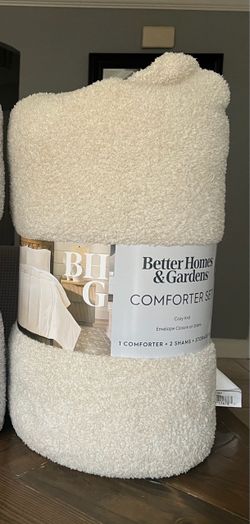 Better Homes & Garden Cozy Knit Comforter Set, F/Q