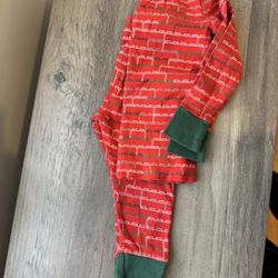 Lego Red Brick Pattern Pajamas – 2T
