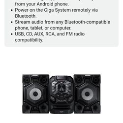 Samsung MX-J630 Stereo, New, El Cajon 