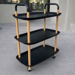 Brand New Serving Cart Shelf End Table Size Table