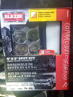 Blazer Off Road Spotlight Kit