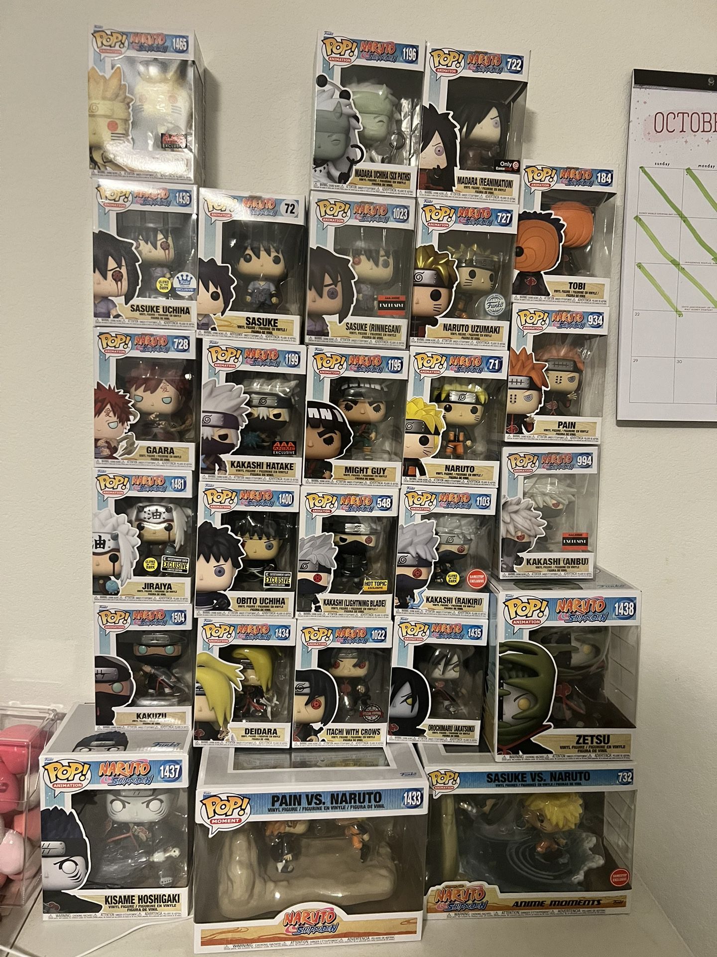 Naruto Funko Pop Collection 