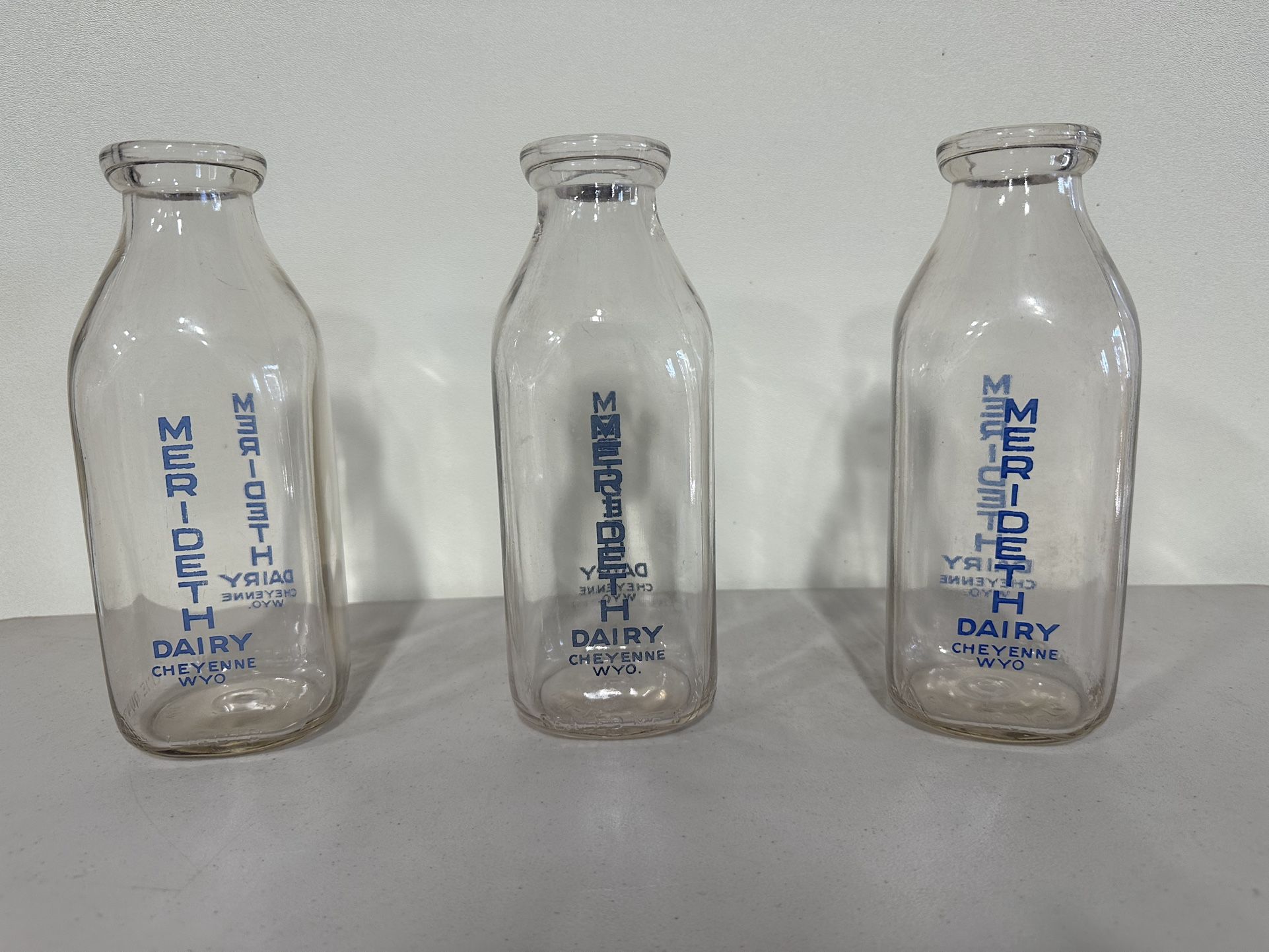 Vintage Milk Bottles