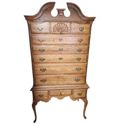 Highboy Solid Wood Dresser