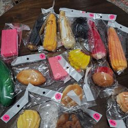 Coin Purses Monederos Zote Aguacate Elote Pan Dulce Assorted 