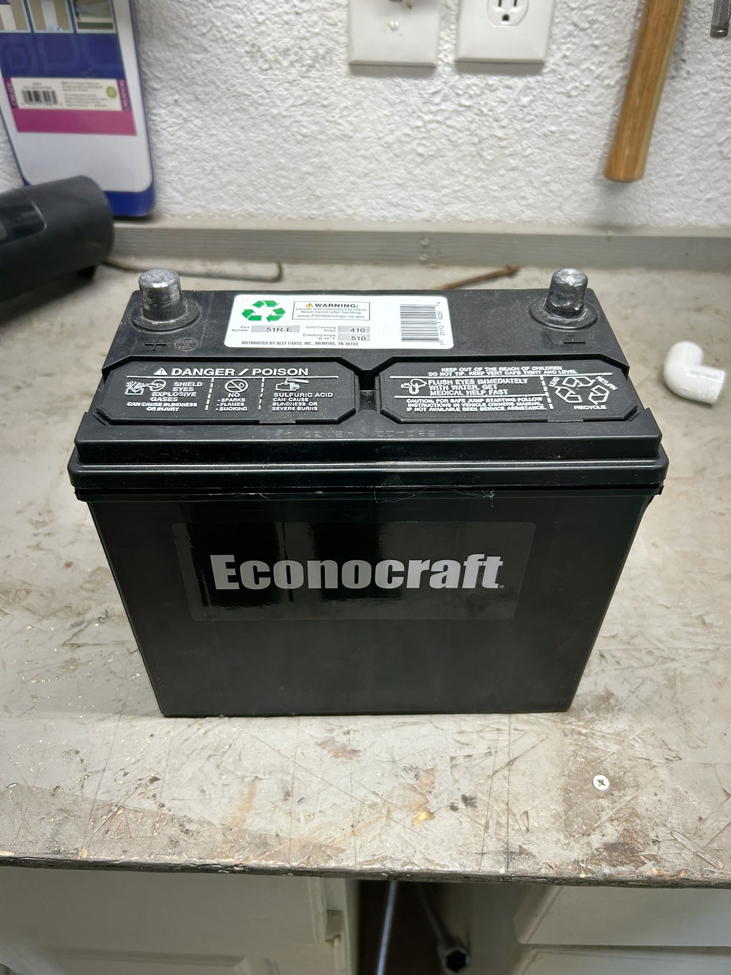 Econocraft 51R Battery