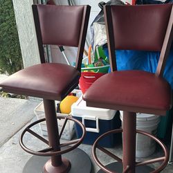 🔥 Premium Heavy-Duty Bar Stools (Set of 2) – Modern, Like New