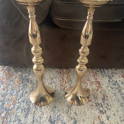 2 Pcs Versatile Wedding Metal Flower Arrangement Rack, Candle Holder Stand Set 