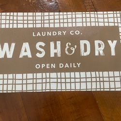 Laundry Room Sign 