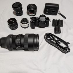Fujifilm Xs20 Bundle With Lenses And More