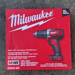 Drill Driver Milwaukee M18