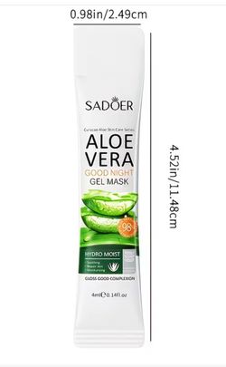 50 Aloe Vera Individual Gel Packs — Wedding & Party Favor Idea 🌿✨