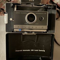 Polaroid Automatic 100 Land Camera Vintage Used