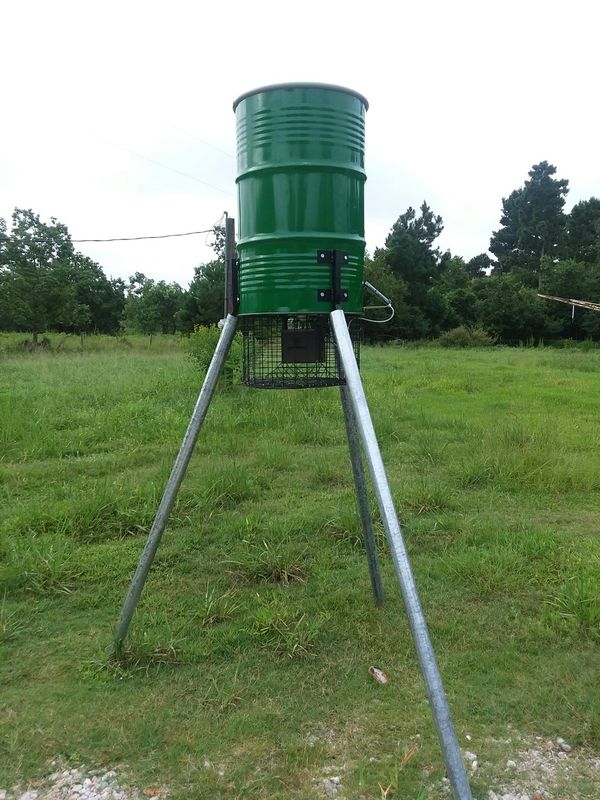 55 Gallon Deer Feeder For Sale In Tomball Tx Offerup