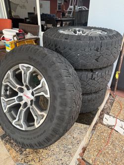 GMC Wheels with Goodyear Wrangler Duratrac Tires – Set of 4