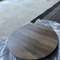 aboxoo Coffee Table Nesting Side Round Table Set of 2  