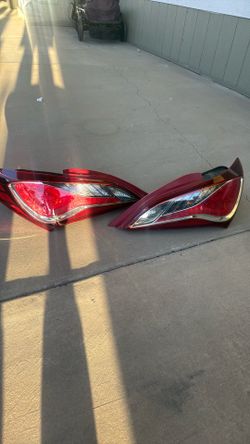 2015 Genesis Coupe Stock Backlights