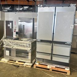 Signature Kitchen Suite set 48” Refrigerator and Range 