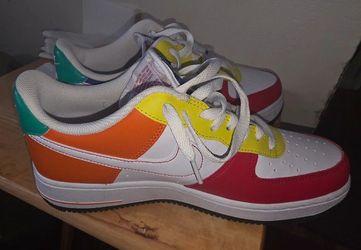 Nike Air Force 1 Multicolor Low-Top Sneakers