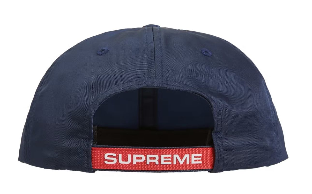 Hat Supreme Strap Logo 6-Panel Navy With Tags