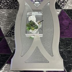 Glass And Wood Table 