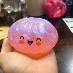 Super Rare Pink Glitter Dumpling