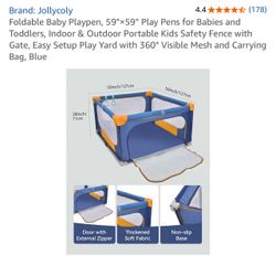Foldable playpen