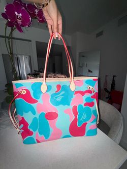 New Blue&Pink Tote Bag