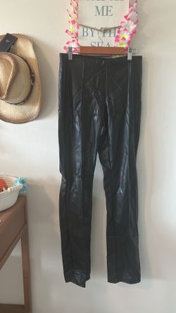 H& M Faux Leather Pants