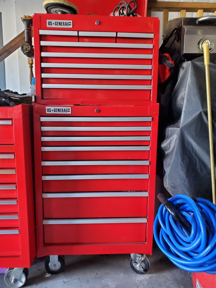 U.S General rolling tool chest