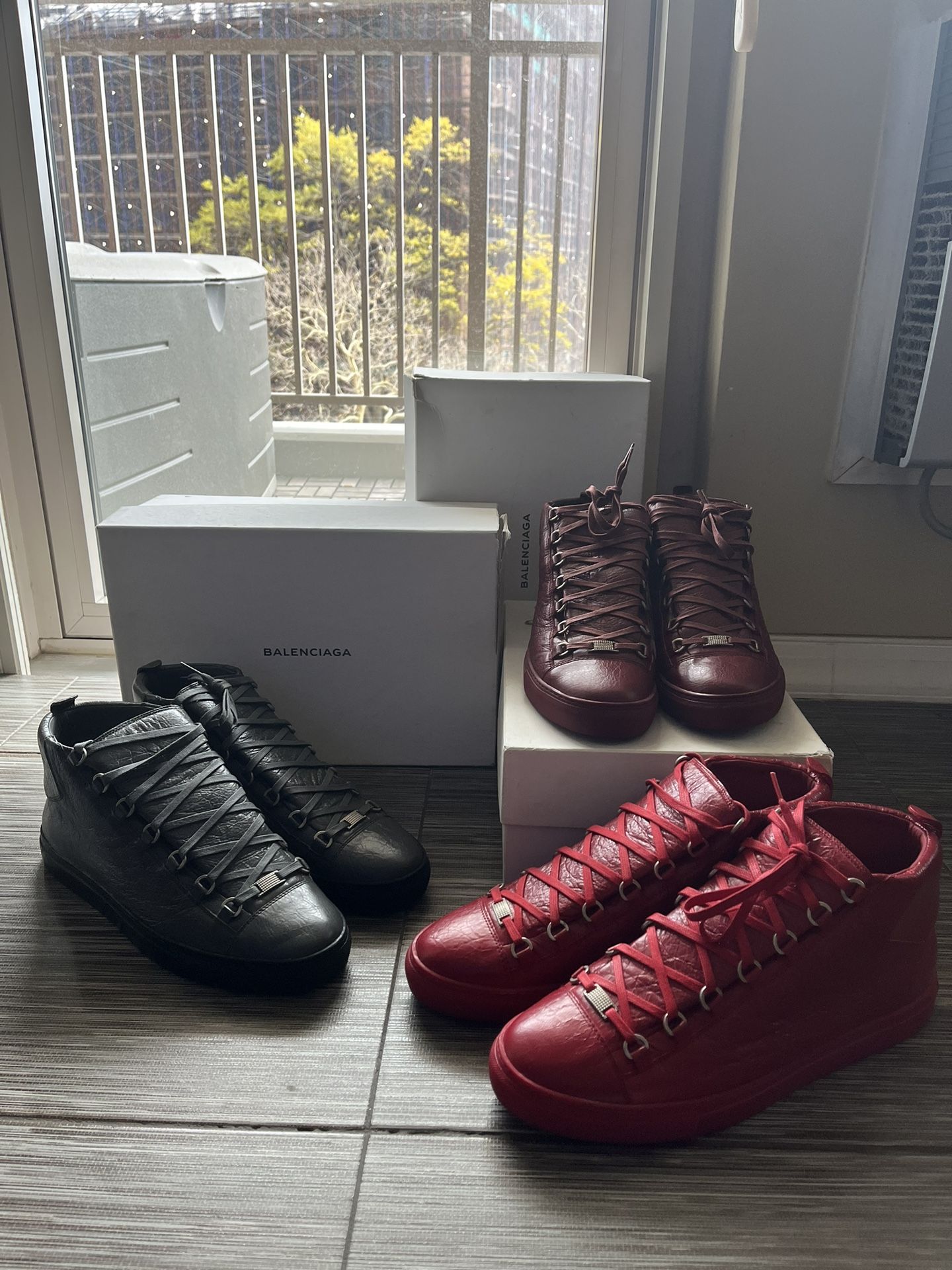 Chaussure balenciaga arena homme 2025