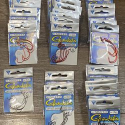 Gamakatsu Offset Worm EWG Hooks - Sizes 1/0, 2/0, 3/0 for Sale in  Riverside, CA - OfferUp