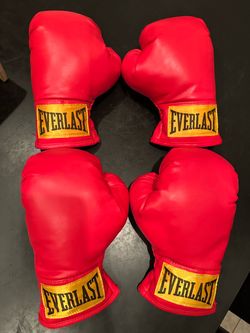 Everlast Boxing Gloves — 2 Pairs
