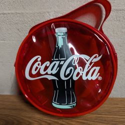 Official Coca Cola  Rare Vintage Vinyl Y2K Wristlet Purse