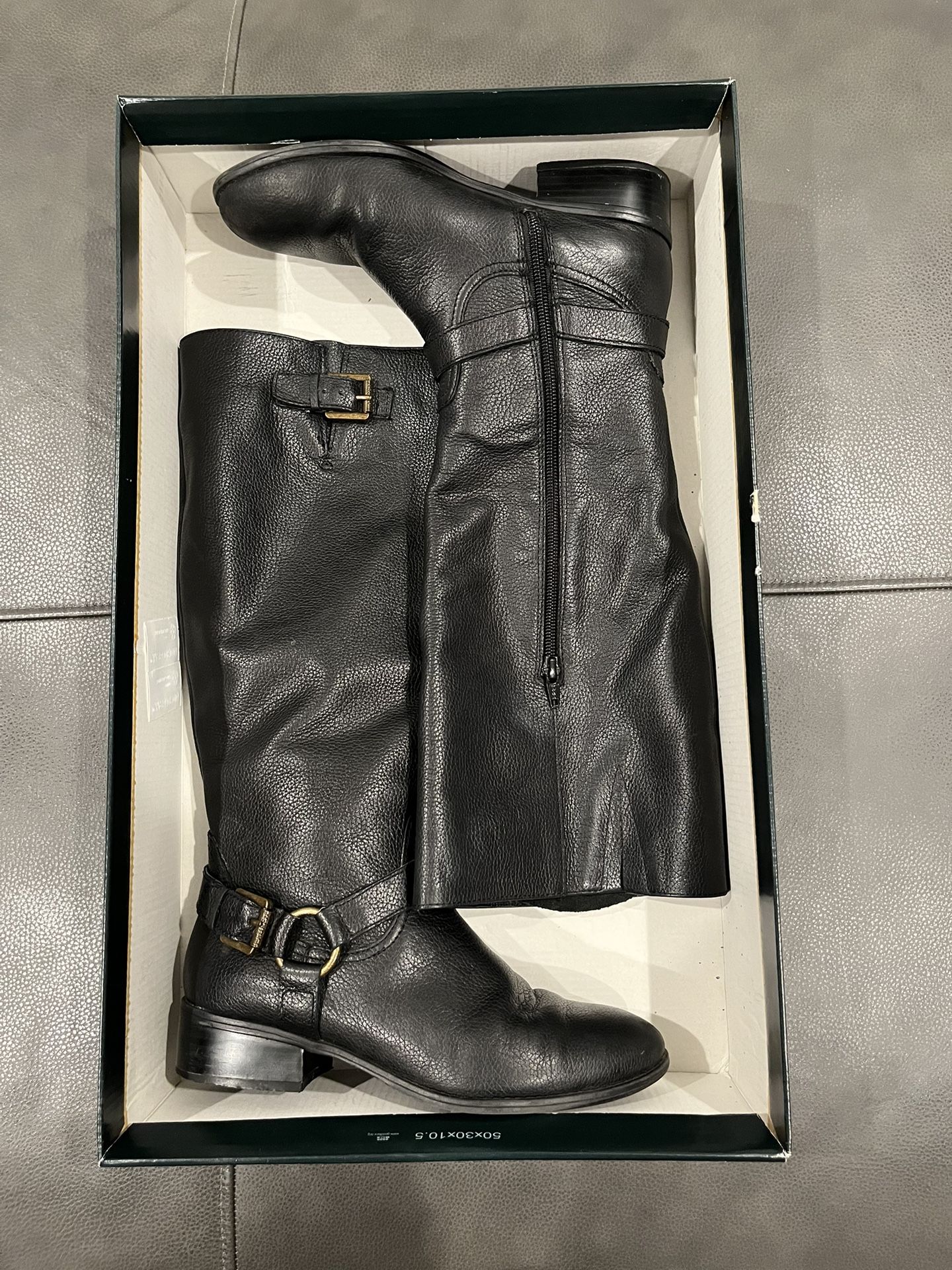 Ralph Lauren McLeod Leather Boots 