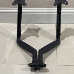 Dual (2) Monitor Black (DESK) Stands