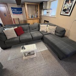 Sectional Couch & Coffee Table