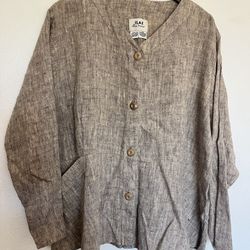 FLAX TUNIC LARGE (A)