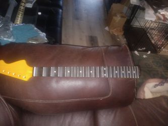Scalloped Maple rosewood siemonic guitar neck
