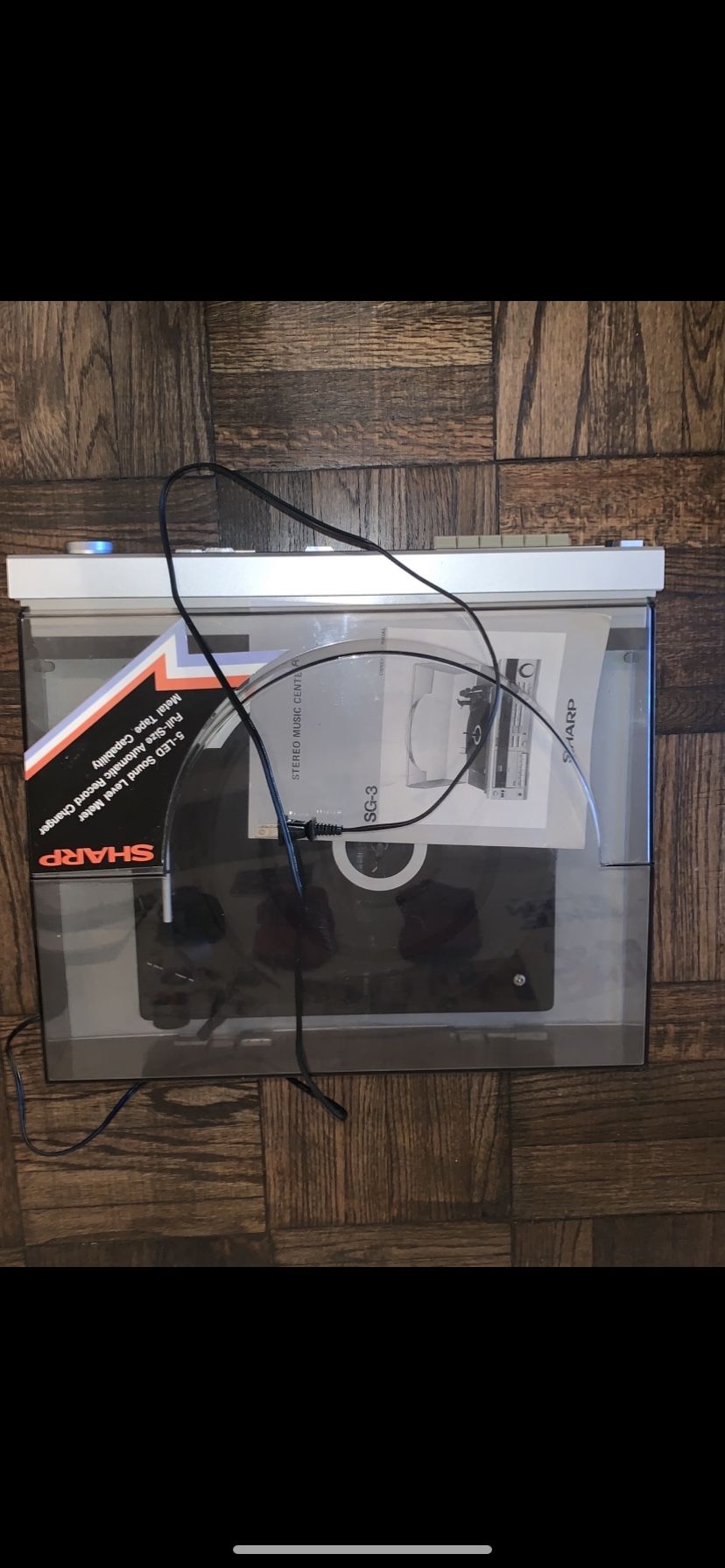 SHARP Vinyl Record Player