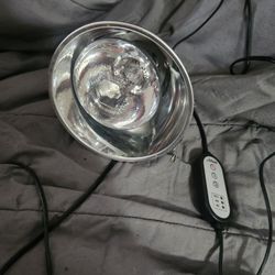 Reptile Lamp With Timer And Heat Pad