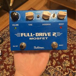 Full tone Full Drive 2 Mosfet Guitar Pedal