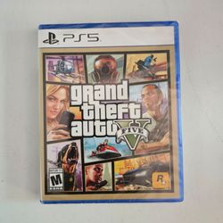 Grand theft auto 5 ps5 brand new $25 firm