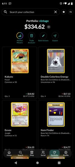 Vintage pokemon **** first edition /shadowless